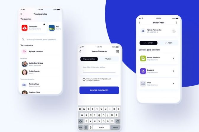 Fintech Mobile App Concept _ UX_UI design